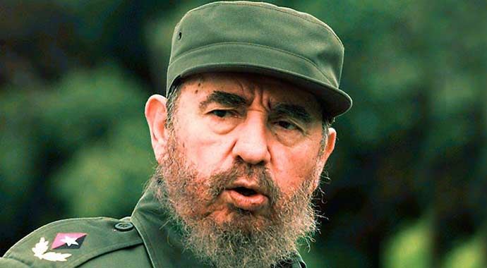Fidel Castro'dan İsrail'e çok sert tepki Fidel Castro'dan İsrail'e çok sert tepki