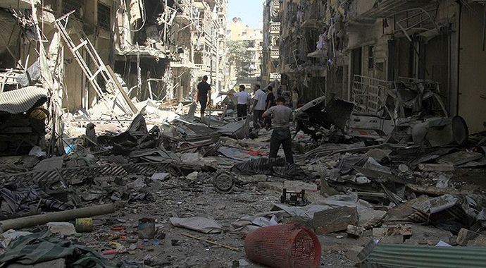 Esad güçleri Hama'yı "vakum bombası"yla vurdu Esad güçleri Hama'yı "vakum bombası"yla vurdu