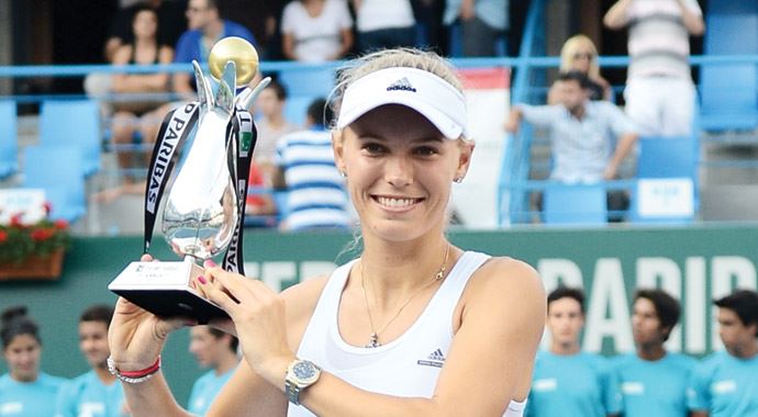 Wozniacki&#039;ye kolay geldi