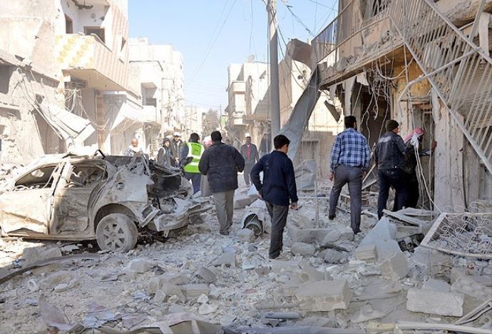 Halep'teki saldırılarda 10 kişi öldü Halep'teki saldırılarda 10 kişi öldü