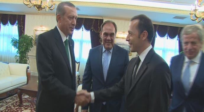 Erdoğan, Cüneyt Çakır'ı kabul etti