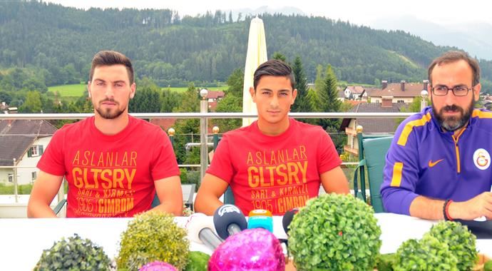 Galatasaray'ın genç futbolcuları konuştu