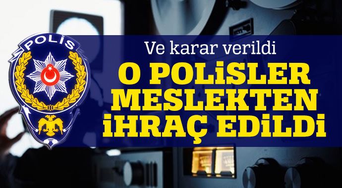6 polise meslekten ihraç kararı