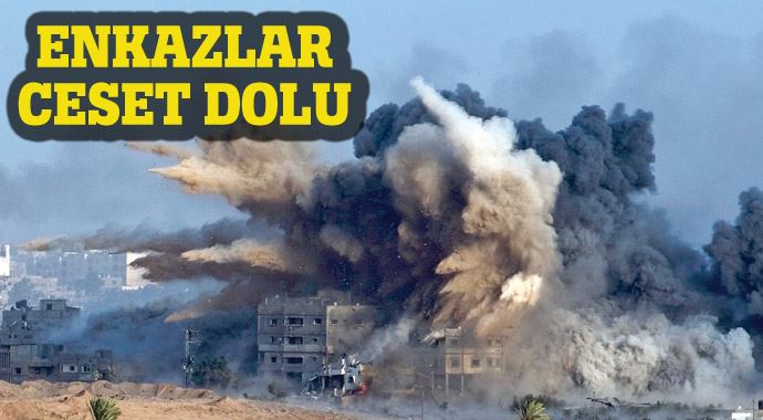 İsrail katliamlarına 16 saat mola İsrail katliamlarına 16 saat mola