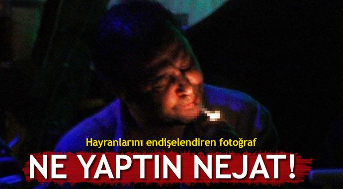 Nejat İşler'in bu görüntüsü üzdü! Nejat İşler'in bu görüntüsü üzdü!