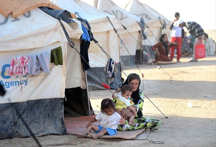 113 bin 316 aile IŞİD yüzünden göç etti 113 bin 316 aile IŞİD yüzünden göç etti