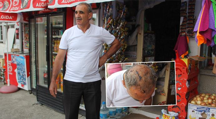 Baba oğuldan bakkalcıya meydan dayağı Baba oğuldan bakkalcıya meydan dayağı