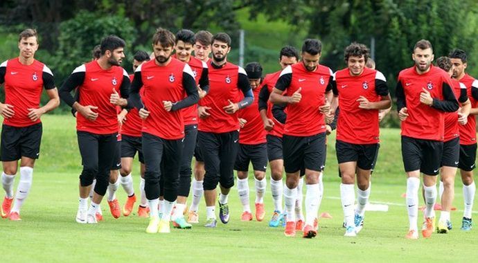 Trabzonspor hazırlıklarını sürdürüyor