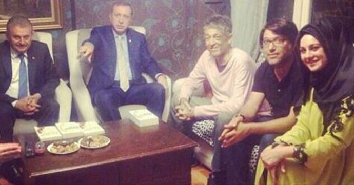 Erdoğan, Murat Göğebakan'ı evinde ziyaret etti