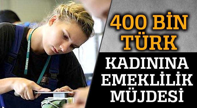 400 bin Türk kadına Almanya'dan maaş
