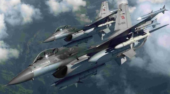 F-16'lar sınıra gönderildi