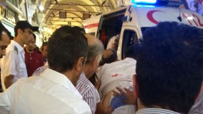 Kapalıçarşı'da seyyar satıcı dehşeti!