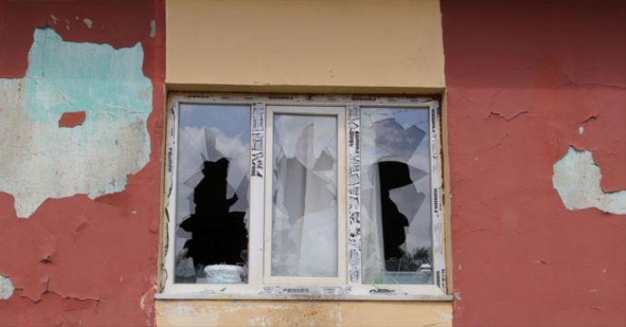 Başkale'de hasar büyük