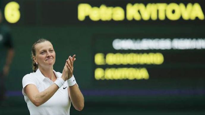 Wimbledon 2014 kadınlarda zafer Kvitova'nın