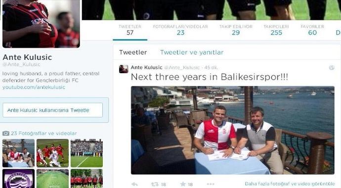 Ante Kulusic, Balıkesirspor'da