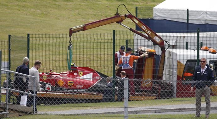 Formula 1&#039;e kaza rötarı