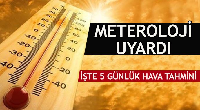 Hava sıcaklığı artıyor!