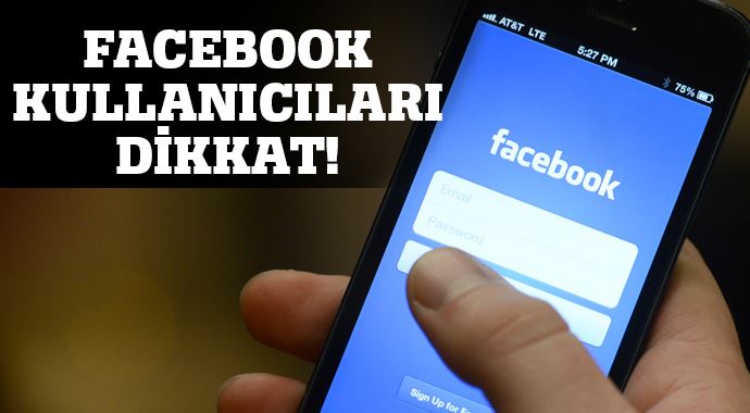 Telefonundan Facebook&#039;a girenler dikkat!