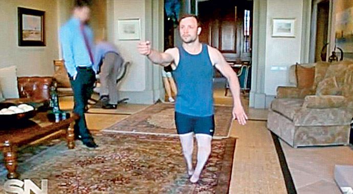 Pistorius, cinayeti böyle işlemiş Pistorius, cinayeti böyle işlemiş