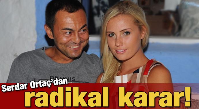 Serdar Ortaç'tan radikal karar Serdar Ortaç'tan radikal karar