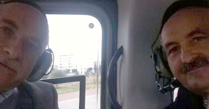 Mehmet Müezzinoğlu&#039;ndan helikopter selfiesi