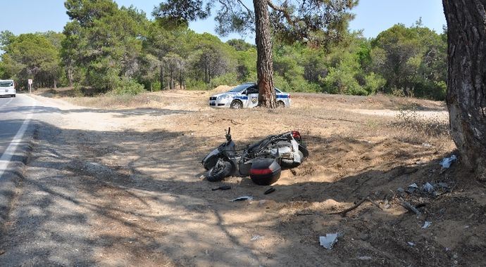 Çocuk sürücülerin macerası kötü bitti