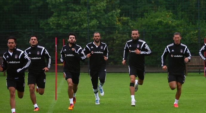 Beşiktaş idmanında 3 eksik!
