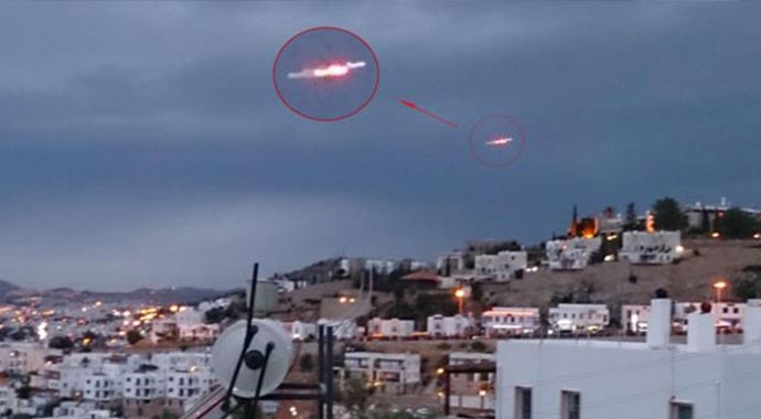 Bodrum'da ufo tespit edildi! İşte o görüntü Bodrum'da ufo tespit edildi! İşte o görüntü
