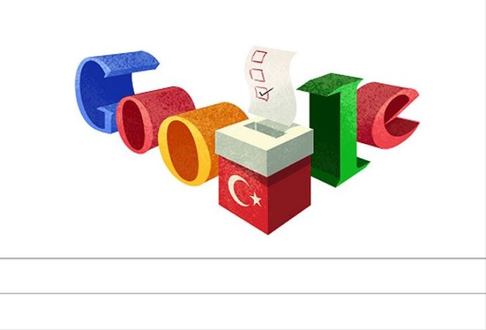 Google&#039;dan cumhurbaşkanı seçimi için dikkat çeken logo