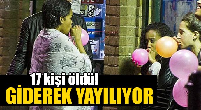 İngiltere&#039;de kahkaha gazı paniği
