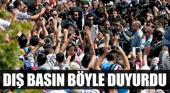 Dış basın: "Erdoğan zaferini ilan etti" Dış basın: "Erdoğan zaferini ilan etti"