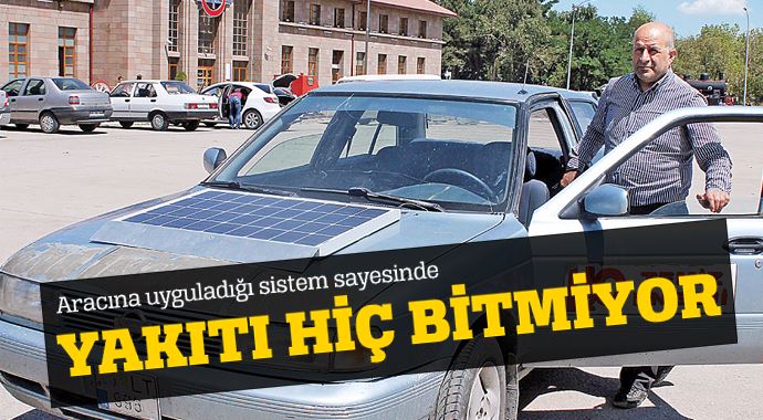 Bu aracın yakıtı hiç bitmiyor!