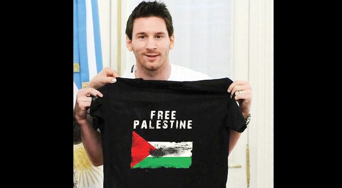 Lionel Messi'den Gazze mesajı Lionel Messi'den Gazze mesajı