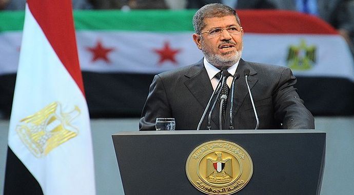 Mursi'den Erdoğan'a tebrik etti Mursi'den Erdoğan'a tebrik etti