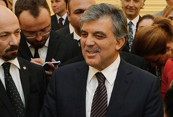 Gül'den devlet erkanına resepsiyon