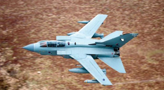 İngiliz Hava Kuvvetleri Tornadoları gönderdi