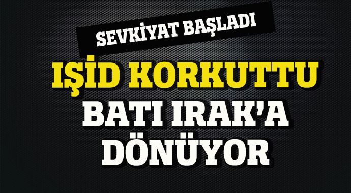 IŞİD korkuttu! Batı, Irak'a dönüyor IŞİD korkuttu! Batı, Irak'a dönüyor