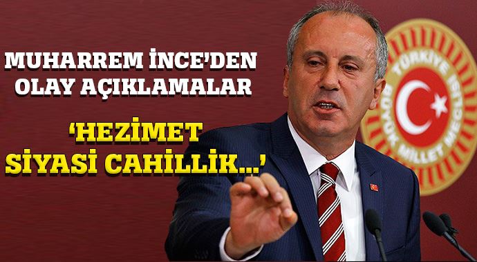 Muharrem İnce'den Kılıçdaroğlu'na bombardıman