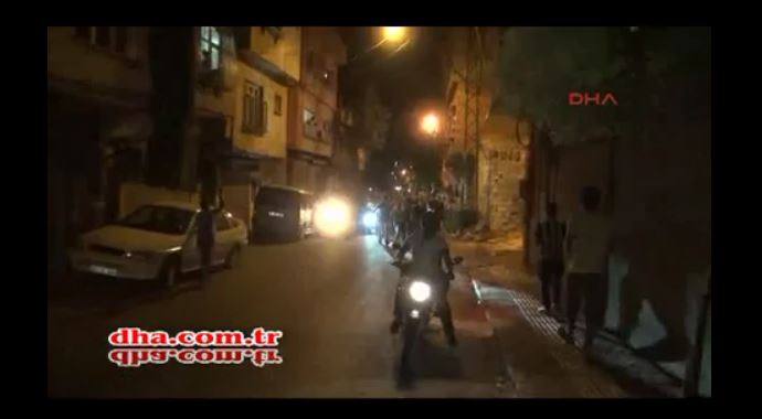 Gaziantep'te olaylı gece!