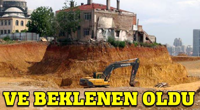 Fikirtepe&#039;deki sembol binayı sonunda yıktılar