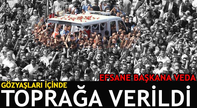 Efsane başkan Süleyman Seba'ya veda