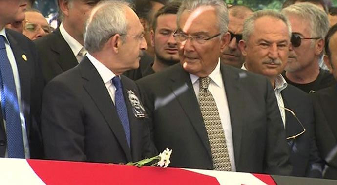 Seba'nın cenazesinde dikkat çeken sohbet