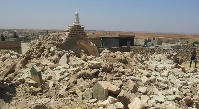 IŞİD, Halep'te 2 türbeyi bombaladı IŞİD, Halep'te 2 türbeyi bombaladı