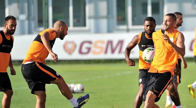 Galatasaray, TFF Süper Kupa maçının hazırlıklarını tamamladı