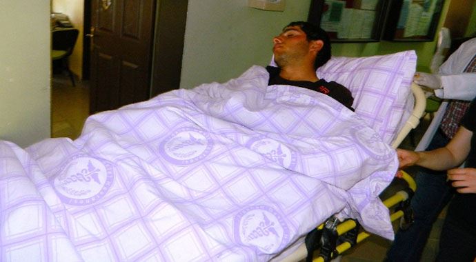 Ayı saldırısı sonrası bu hale geldi