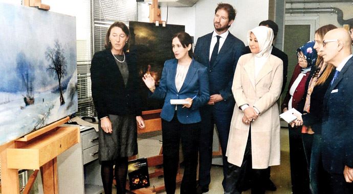 Cumhurbaşkanlığı Köşkü&#039;ndeki kıymetli eserler