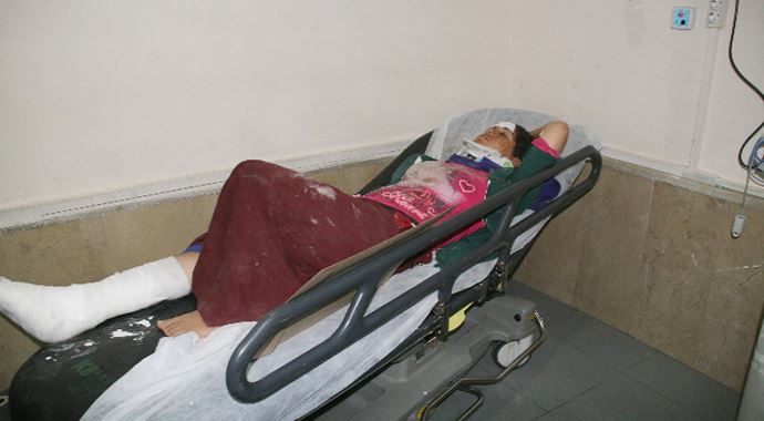 Yozgat&#039;ta işçileri taşıyan minibüs devrildi: 22 yaralı