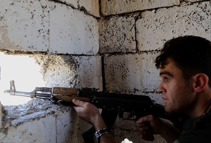 Irak'ta 10 IŞİD militanı öldürüldü Irak'ta 10 IŞİD militanı öldürüldü