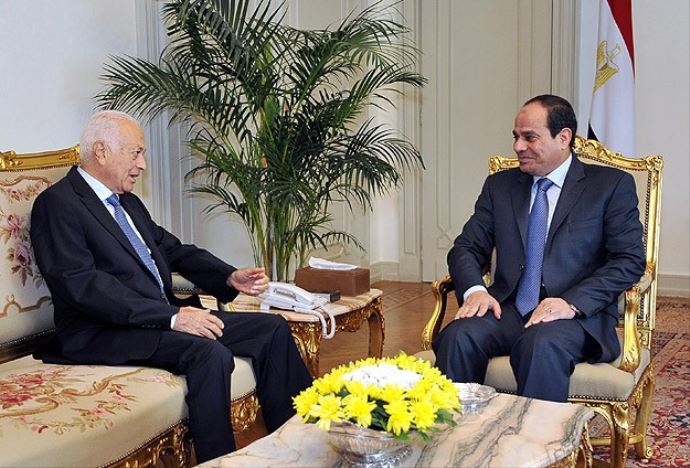 Sisi, Arap Birliği Genel Sekreteri ile görüştü