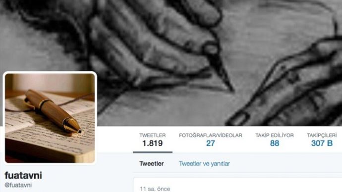 Fuat Avni'nin Twitter hesabı kapatıldı! Fuat Avni'nin Twitter hesabı kapatıldı!